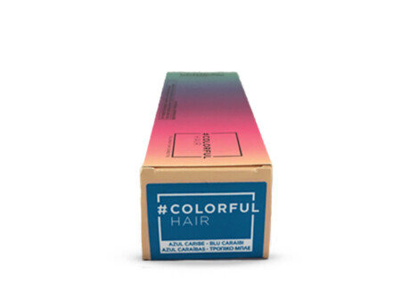 colorfull hair azul carib - Tienda Nebro Productos de peluquerÍa
