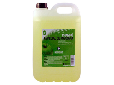 Garrafa de champú de manzana 5 litros Valquer