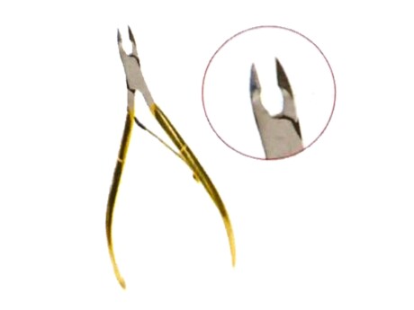 cnl alicate bicolor piele - Tienda Nebro Accesorios de estÉtica