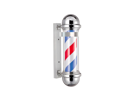 polo barber cromado peque - Tienda Nebro Accesorios de peluquerÍa