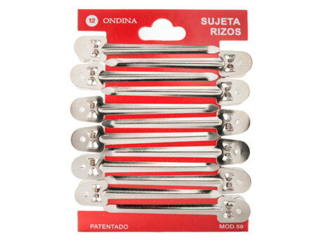 pinzas metal.gd 12 unida - Tienda Nebro Accesorios de peluquerÍa