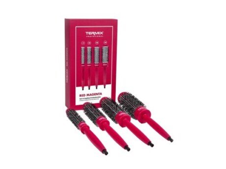pack cepillos red magenta - Tienda Nebro Accesorios de peluquerÍa